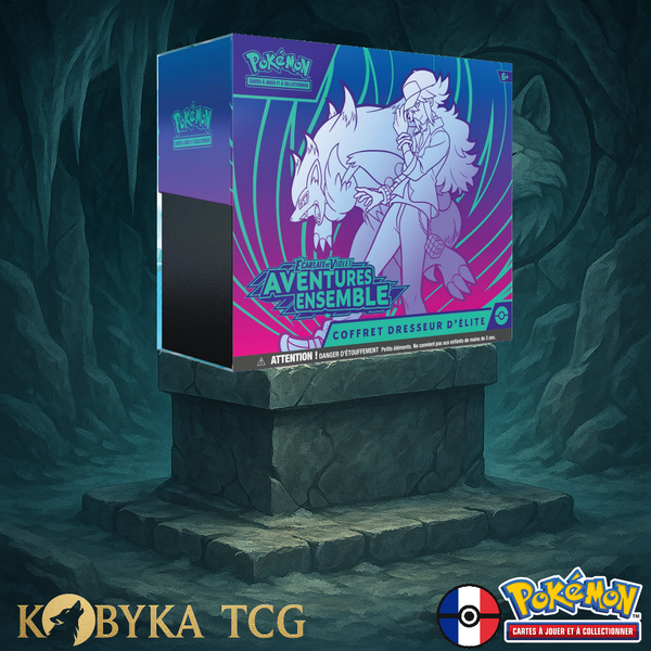 Pokémon  - ETB Coffret Dresseur d’Elite - EV09 - Ecarlate et Violet - Aventures Ensemble  - FR