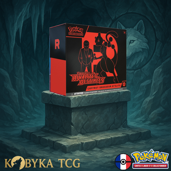 Pokémon - ETB Coffret Dresseur d’Elite - EV10 - Ecarlate et Violet - Rivalités Destinées - FR